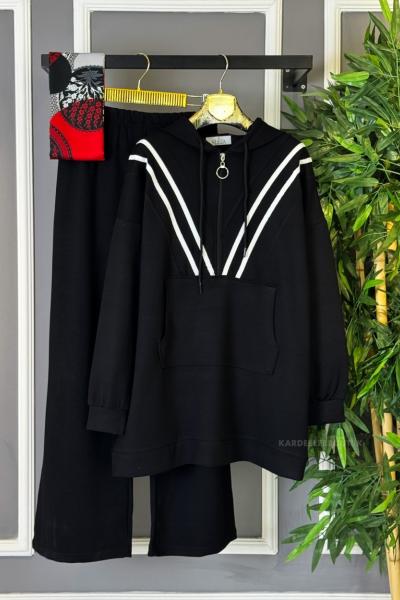 Adidas İkili Takım Siyah