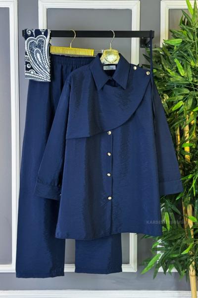 Alya İkili Takım Lacivert