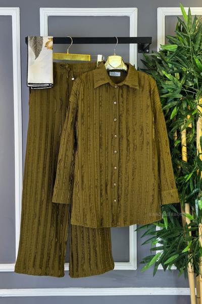 Bürümcük İkili Takım Yağ Yeşili