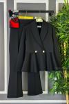 Ceketli İkili Takım Siyah