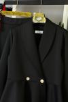 Ceketli İkili Takım Siyah