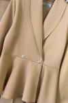 Ceketli İkili Takım Bej