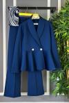 Ceketli İkili Takım Lacivert