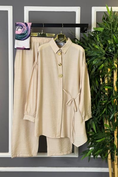 Duru İkili Takım Taş Rengi