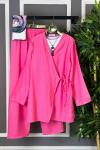 Eliz Kimono Takım  Pembe