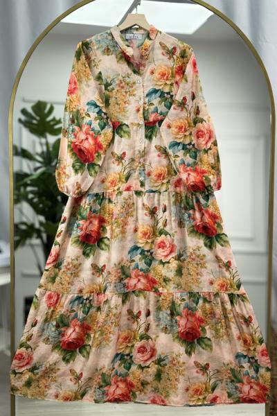 Gül Elbise Nar Çiçeği