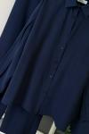 Kolu Büzgülü İkili Takım Lacivert