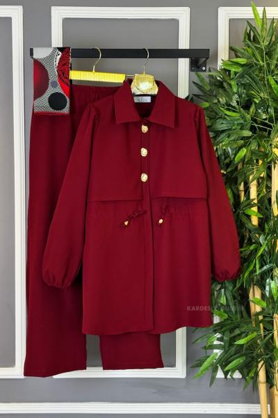 Yakut İkili Takım  Bordo