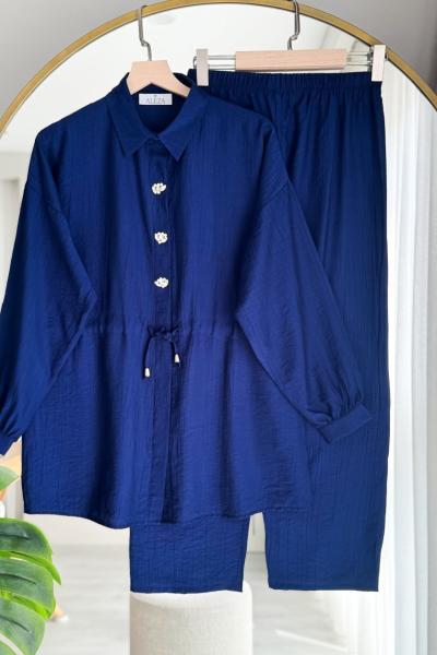 Zümrüt İkili Takım Lacivert