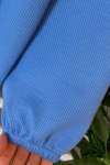 Boydan Düğmeli Takım Mavi