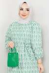 Zara Desen Elbise Yeşil